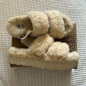 UGG platform slippers